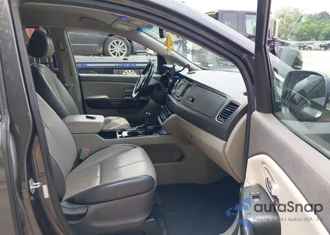 2016 Kia Sedona Ex из США, поврежденный, VIN KNDMC5C18G6138080